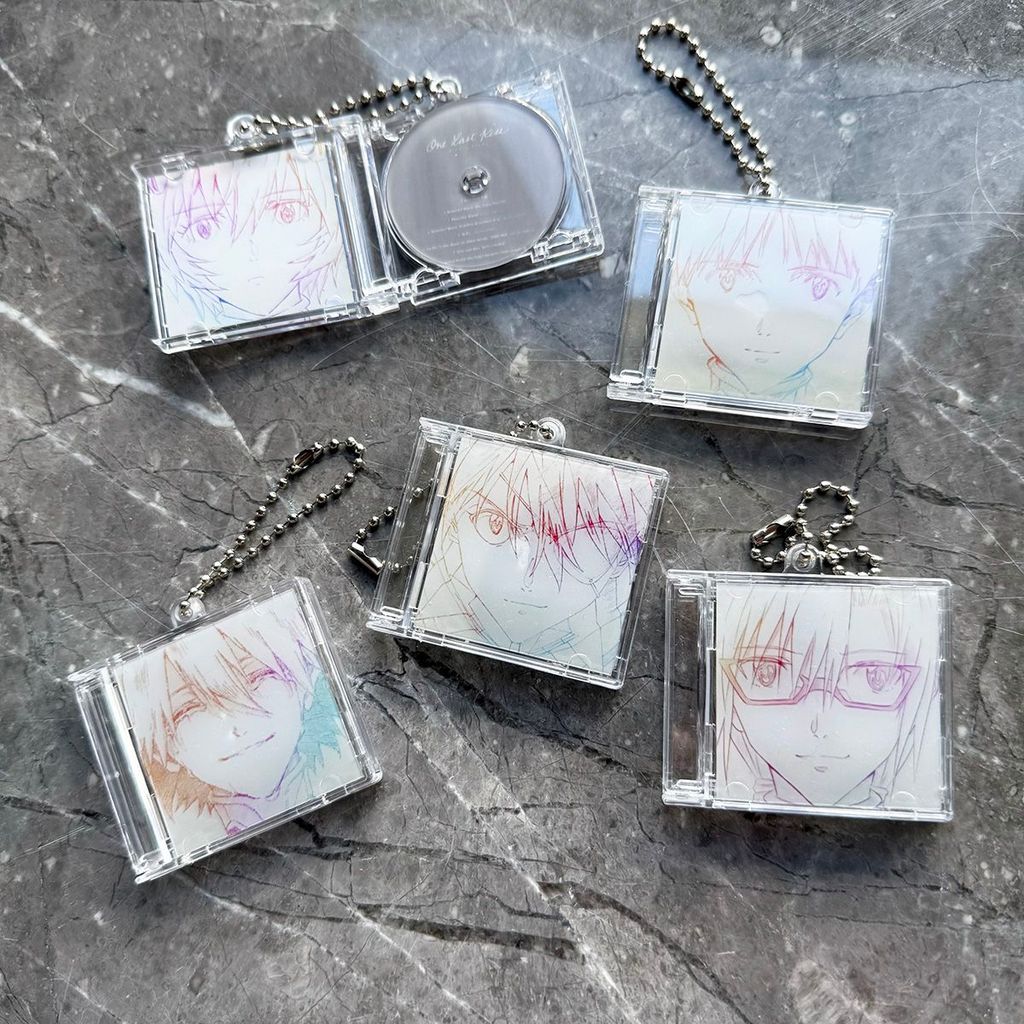 Evangelion CD อะนิเมะพวงกุญแจ Asuka Ayanami Rei อะคริลิคพวงกุญแจ EVA พวงกุญแจกระเป๋าจี้เครื่องประดับน่ารักอุปกรณ์เสริมเพื่อนของขวัญ