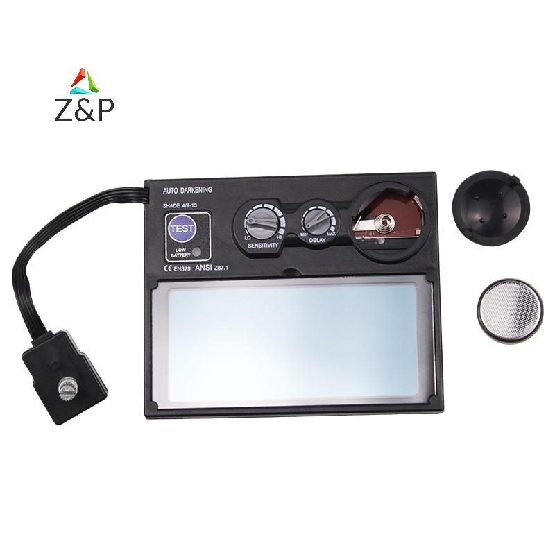 Z&P Auto Solar Darkening TIG เชื่อมหมวกกันน็อคเลนส์หน้ากากแว่นตาอัตโนมัติกรอง
 ปลาคอด