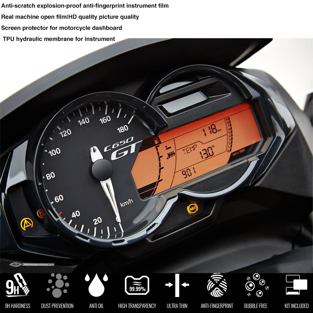 สําหรับ BMW C650GT 2012 2013 2014 2015 2016 Cluster Scratch ป้องกันฟิล์ม TPU C650 GT C 650 GT