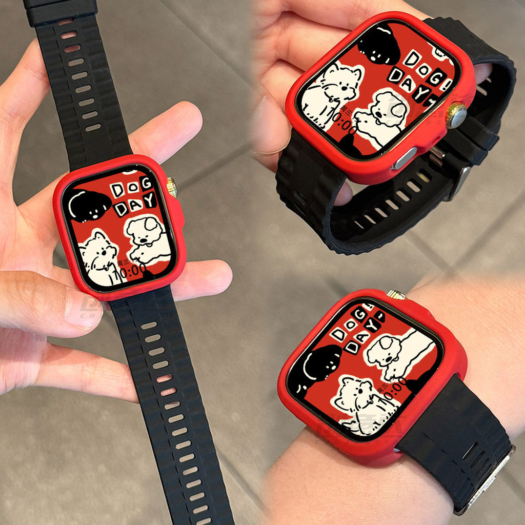 2 in 1 สายรัดซิลิโคนเหลว Soft Shell สําหรับ Huawei Watch Fit4Pro Fit3,สร้อยข้อมือสายรัดข้อมือกีฬาที่ทนทานและเคสป้องกันสําหรับ Fit4