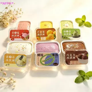NFPH>ผ่อนคลาย 1 ชิ้น Squishy ไอศกรีมเค้กของเล่นช้า Rising ความเครียดบรรเทาสําหรับความวิตกกังวลสนุกใหม่