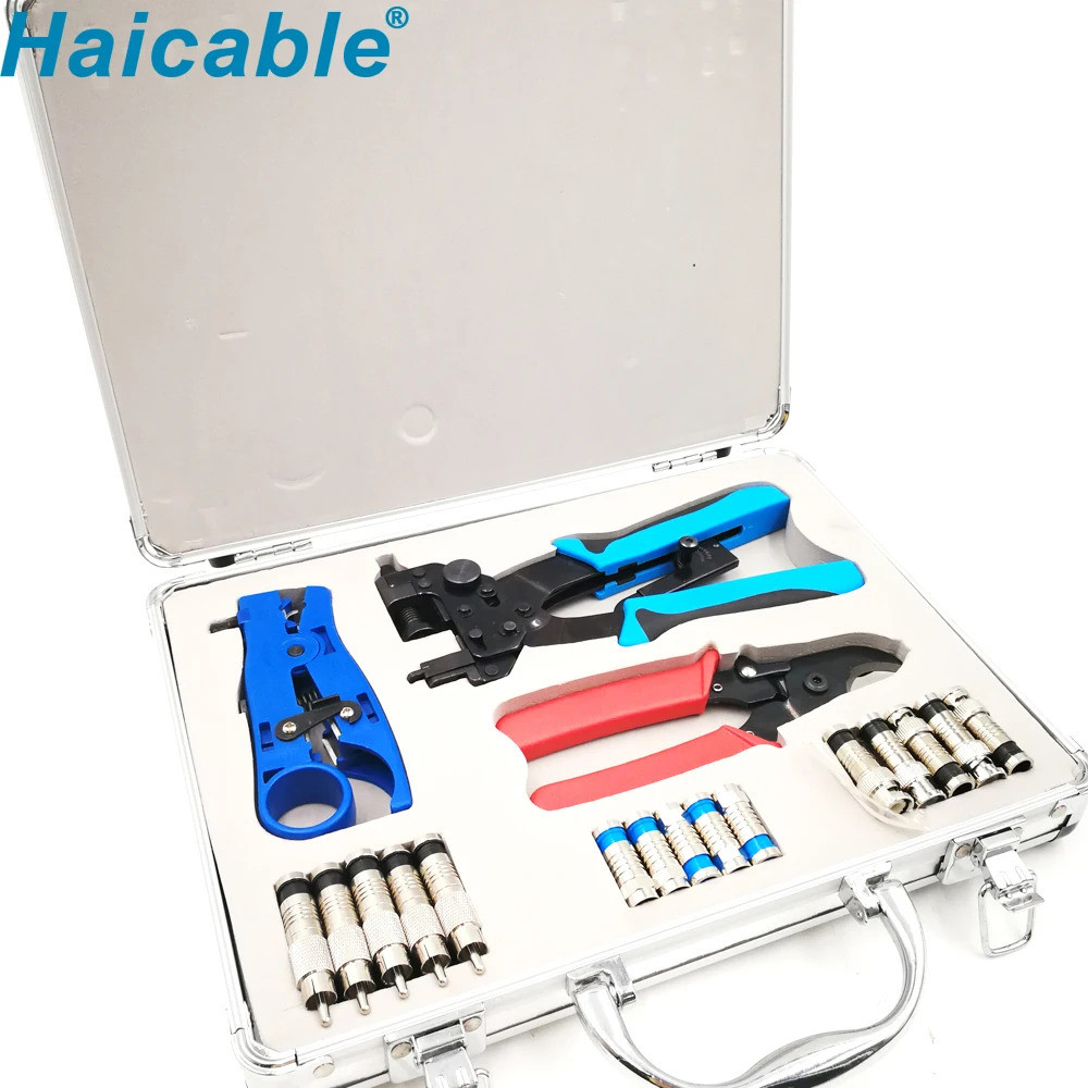 HAke Network Tool Kit & Cable Tester HT-KH510B Network Tool Kit & Cable Tester for Sale warranty