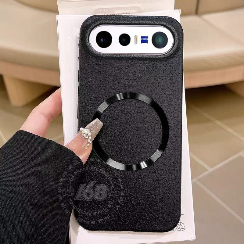 เคสหนัง Vivo X300 FE เคสกันกระแทก เคสโทรศัพท์นุ่มด้าน ป้องกันรอยนิ้วมือ เคสแม่เหล็ก