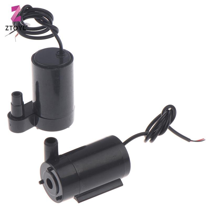 [ZTO-t] DC 5-12V ปั๊มมอเตอร์ไร้แปรงถ่านเสียงรบกวนต่ํา 3L/Min Mini Micro Submersible Water Pump