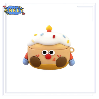 Case for Edifier Comfo Bass Protective Silicone Cute 3D Cake Cartoon Covers Bluetooth Earphone Shell Headphone PortEarphone