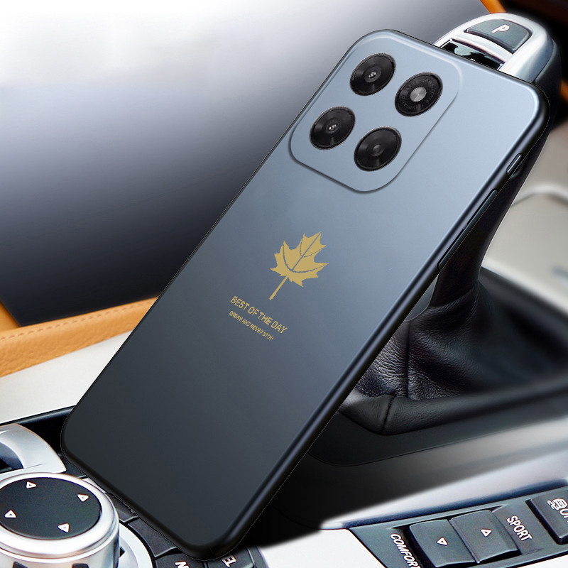 สําหรับ Moto G87 กรณีซิลิโคนนุ่ม Maple Leaf Shape สําหรับ Motorola Moto G87 ฝาหลังเคสโทรศัพท์