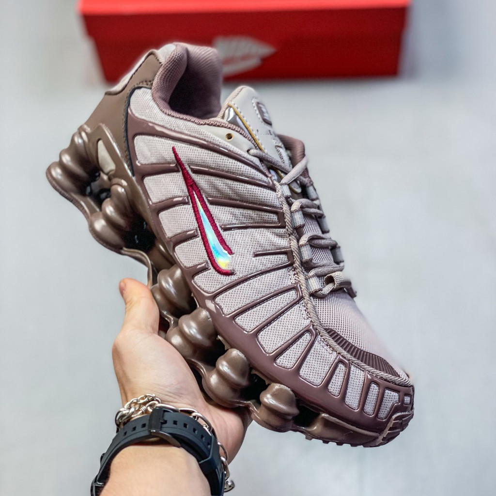 Sox Full Palm Air คอลัมน์แฟชั่น Shock Absorbing รองเท้าวิ่งหนา Soled ความสูงเพิ่มรองเท้าผู้ชายผู้หญิ