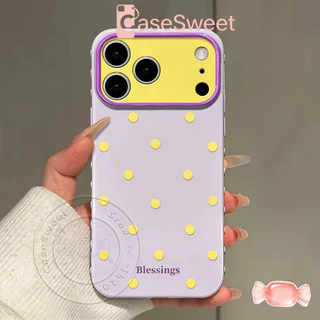 กรอบเป็นรูปหัวใจของเคสมือถือ เคสไอโฟน17 สำหรับ IPhone 16 7 8 15 Plus XR X XS Max Air 12 15 11 13 14 Pro