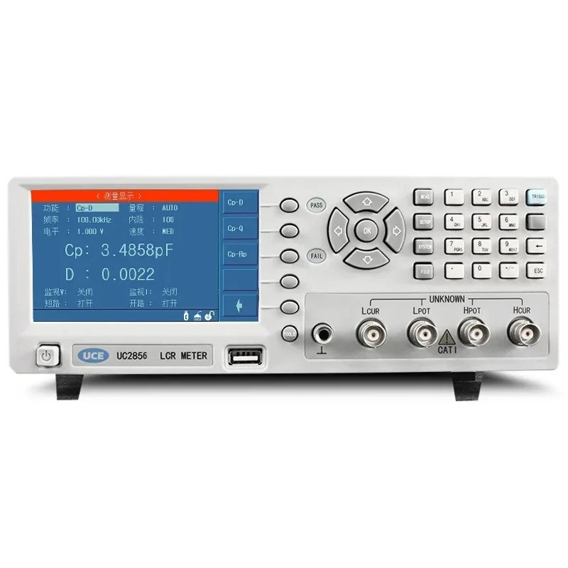 คุณภาพสูง UCE UC2858B + 200kHz Compact Digital LCR Meter Component Tester UC2856 + UC2856B + 100kHz 