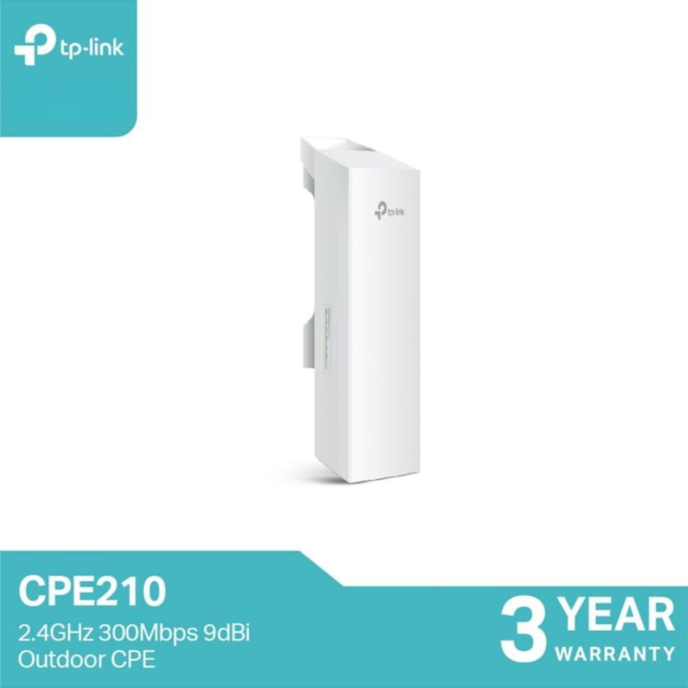 TP-Link CPE210 (2.4GHz 300Mbps 9dBi Outdoor CPE) Access Point Outdoor