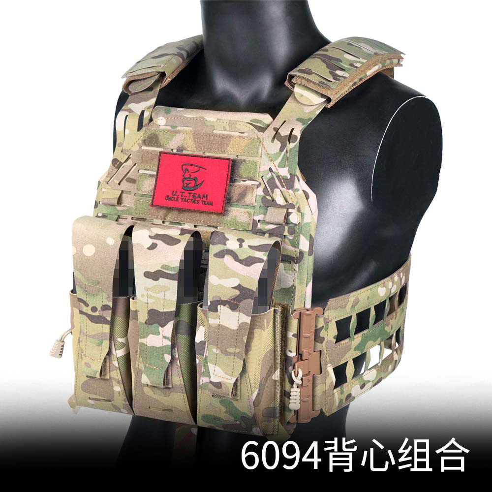 TU ยุทธวิธีลุง 6094g3 ยุทธวิธีเสื้อกั๊กปลดเร็วอุปกรณ์ยุทธวิธี LBT สไตล์ Matching Triple Pack