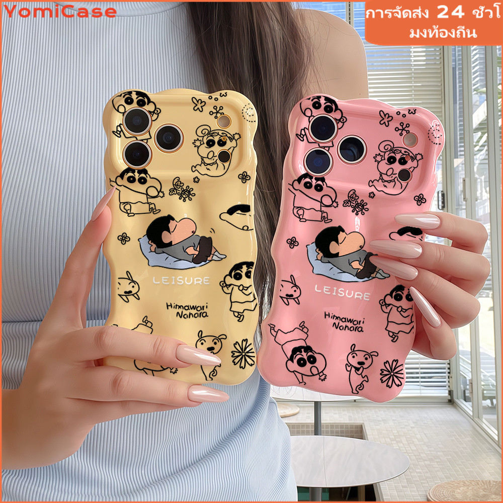 การ์ตูน น่ารัก เคสสำหรับไอโฟน17promax 11 12 13 14plus 15 รูปที่ 4