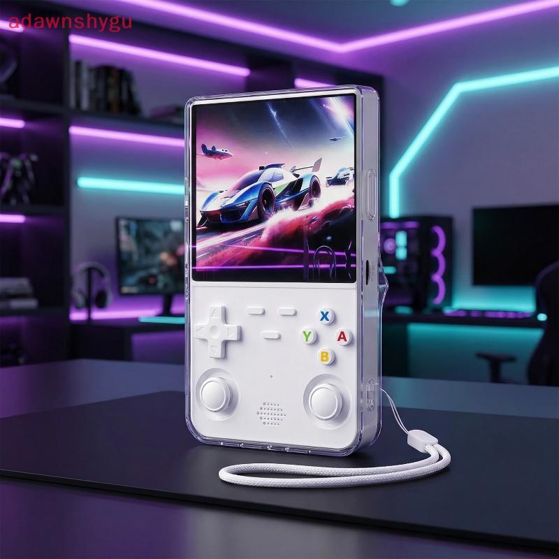 Adagu Clear ฝาครอบป้องกันสําหรับ R36S Ultra เกมคอนโซลป้องกันฝุ่นทนทานสําหรับพกพาทุกวันและจัดเก็บ TH