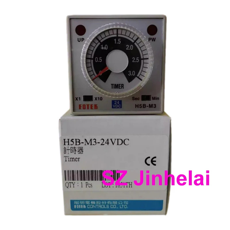 แท้ FOTEK รีเลย์เวลา H5B-M1 H5B-M3 H5B-M6 H3B-M1 M3 M6 24VDC 220VAC 380VAC 110VAC Timer