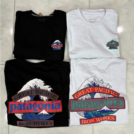 ของแท้ เสื้อ Patagonia Great Wave