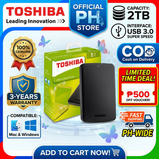 2TB 1TB External Hard Drives USB 3.0 External Hard Disk PORTABLE Hard drive Canvio Basics