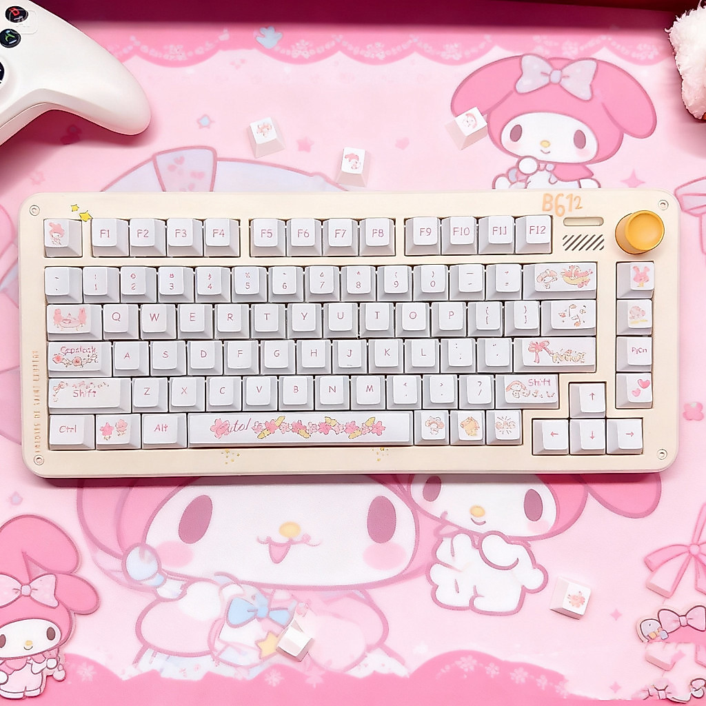 Original Factory ความสูง Keycap Melody Keycap pbt Sublimation Adapt RK/vgn/จาก 68/8798108EZ63