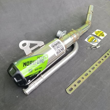 Gtx honda KNALPOT NORIFUMI GTX RBT คอ std หรือใต้เทรล supra vega jupiter legit ฯลฯ gtx rbt norifumi