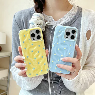 สวย จุดคลื่น เคส For Realme C63 C55 C53 2023 C35 C33 C31 C30 C25 C25S C21Y C25Y C21 C20 C20A C11 C15 กันล้ม นุ่ม ฝาหลัง