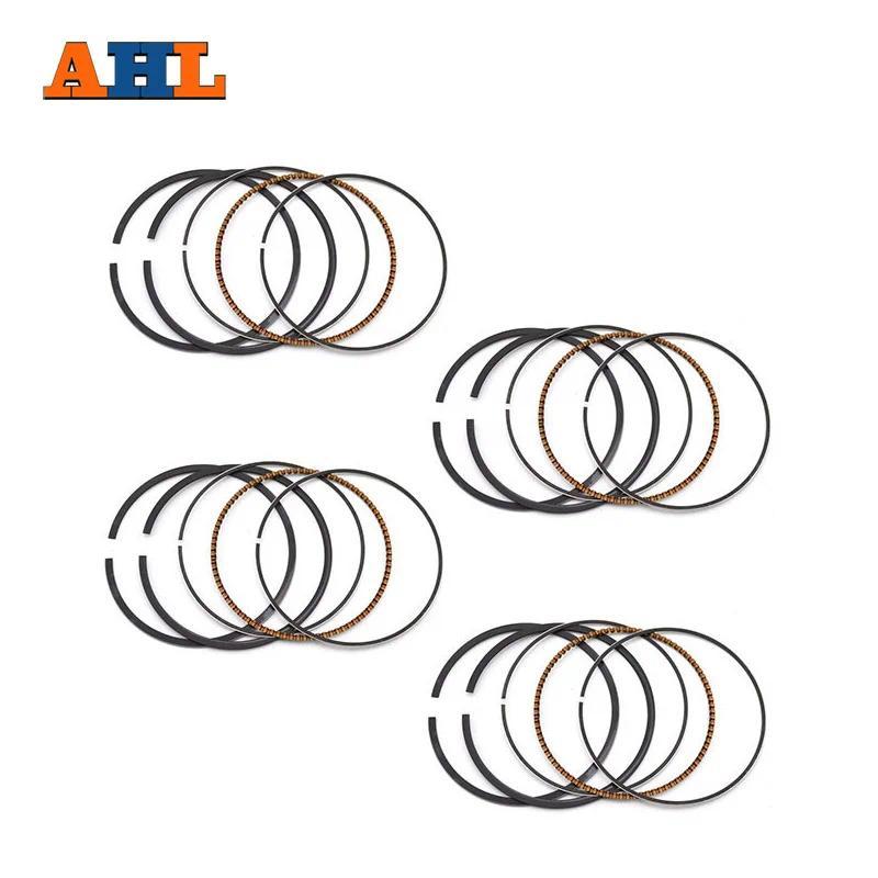 AHAHL 1 / 4 Set STD 48mm Motorcycle Piston Ring For KAWASAKI ZXR250 ZXR250R ZXR 250 R