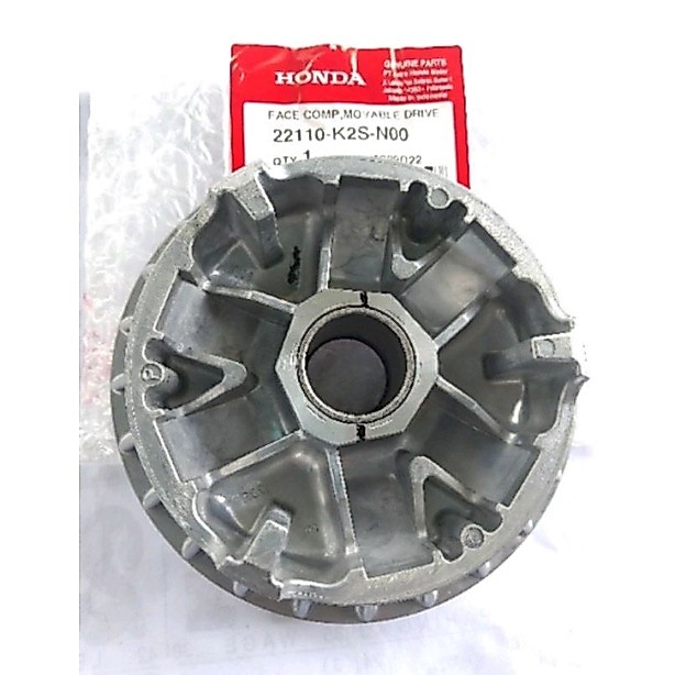 22110-K2S-N00 HGP AHM 100% ORIGINAL FACE COMP MOVABLE DRIVE ROLLER HOUSING HONDA VARIO 160 22110K2SN