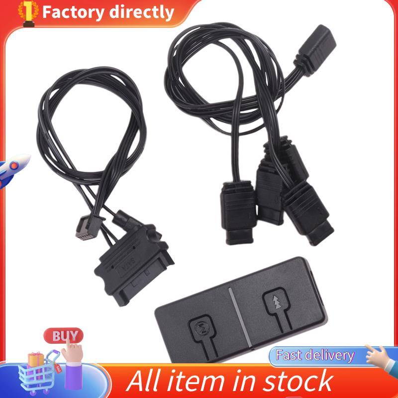 In stock-5V 3Pin ARGB ถึง 12V 4 Pin RGB Converter 5V ARGB ถึง 12V RGB Converter Sync พร้อมเมนบอร์ด