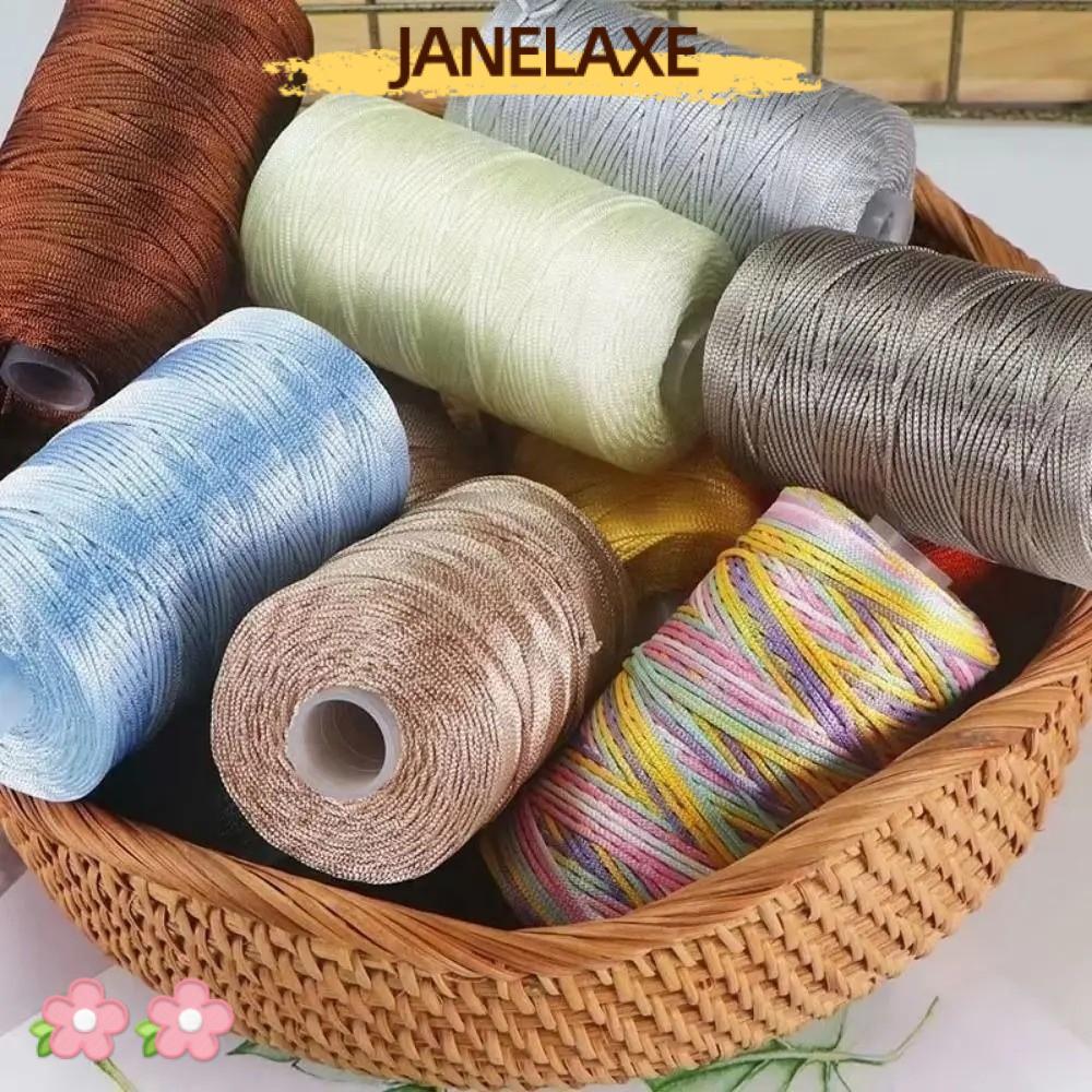 JANELAXE932JN ด้ายขี้ผึ้ง, โพลีเอสเตอร์ 0.8 มม.ผ้าฝ้ายขี้ผึ้ง String, Vintage 150D ศิลปะหัตถกรรม 260