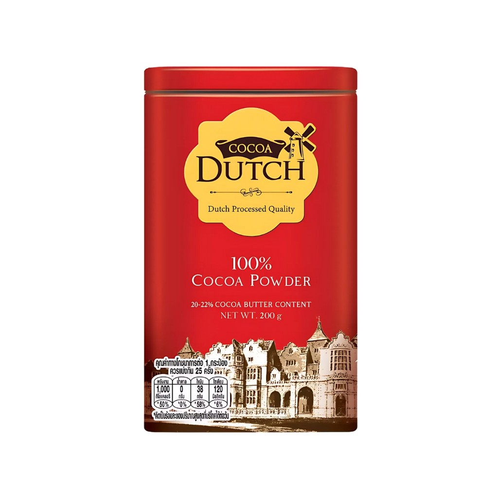 โกโก้ดัทช์ ผงโกโก้ Cocoa Dutch Cocoa Powder 450g.