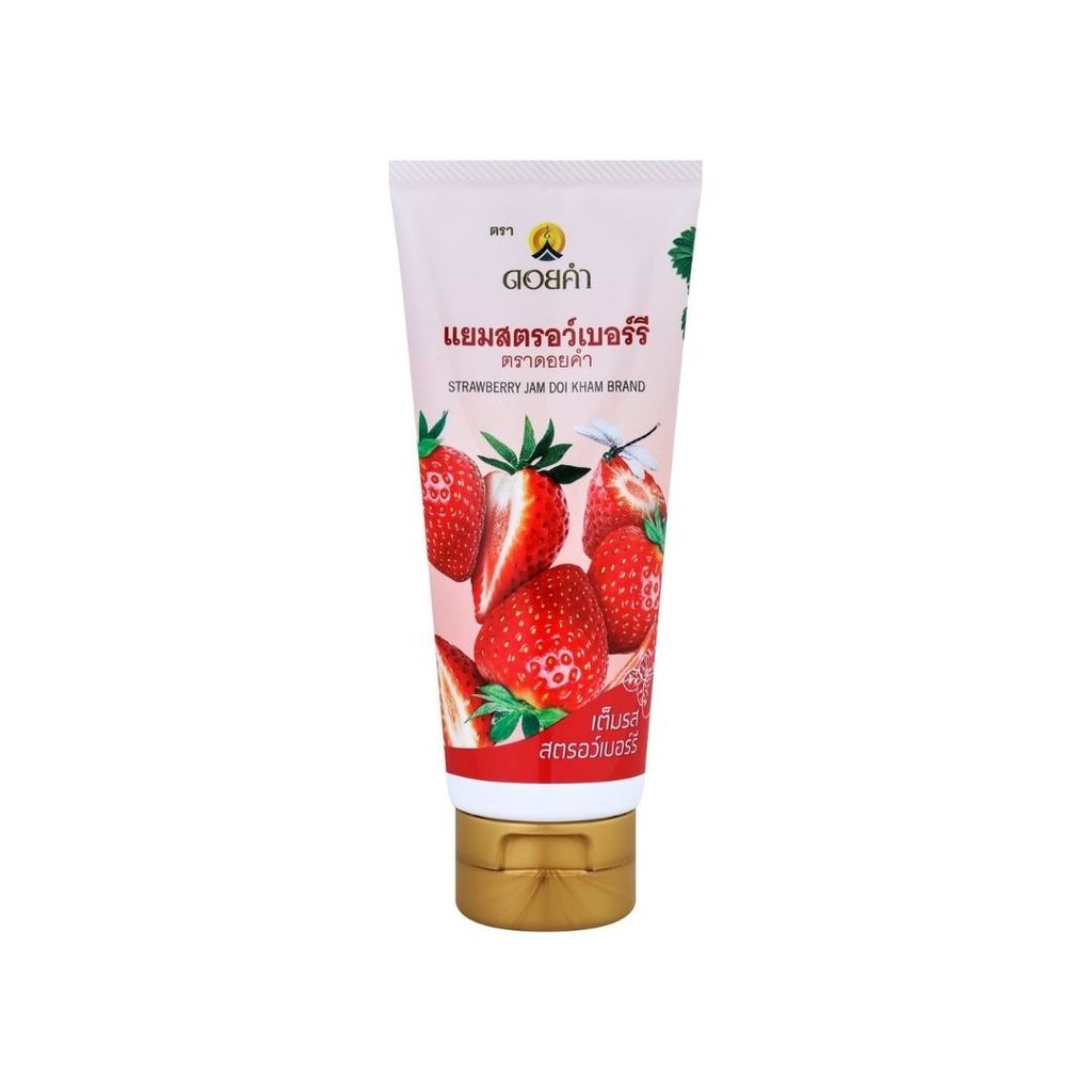 ดอยคำ แยมสตรอว์เบอร์รี Doi Kham Strawberry Jam 130g.