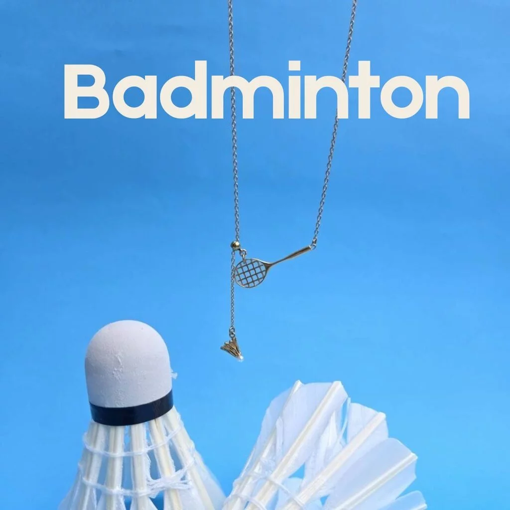 WELRY.acc พร้อมส่ง สร้อยคอ รุ่น Badminton