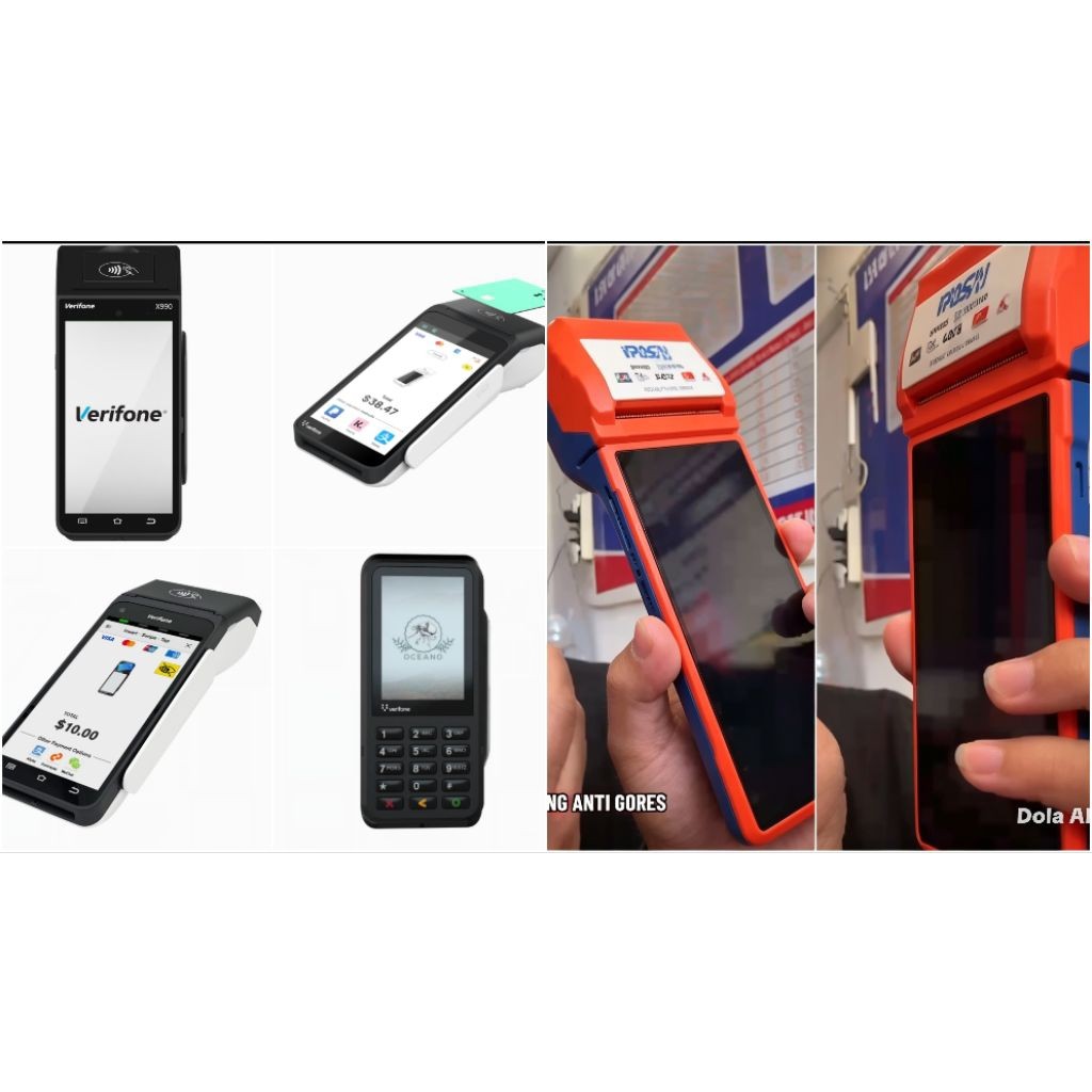LAYAR MESIN [AGH] Anti-Scratch Hydrogel Anti-Spy Privacy Matte EDC Machine / POS Verifone T660P T650