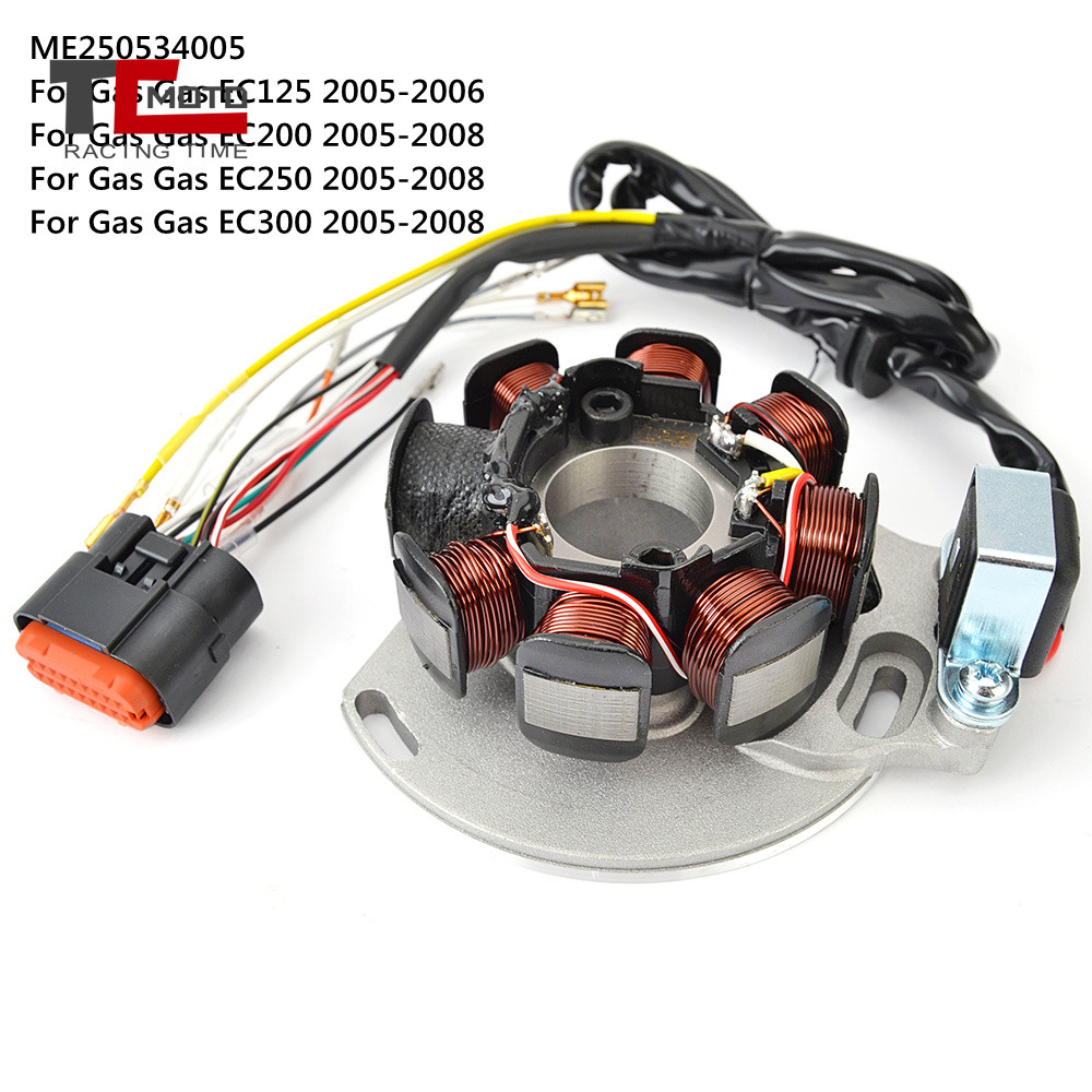 สเตเตอร์คอยล์สําหรับแก๊ส EC125 05-06 EC200 EC250 EC300 2005-2008 ME250534005 เครื่องกําเนิดจุดระเบิด