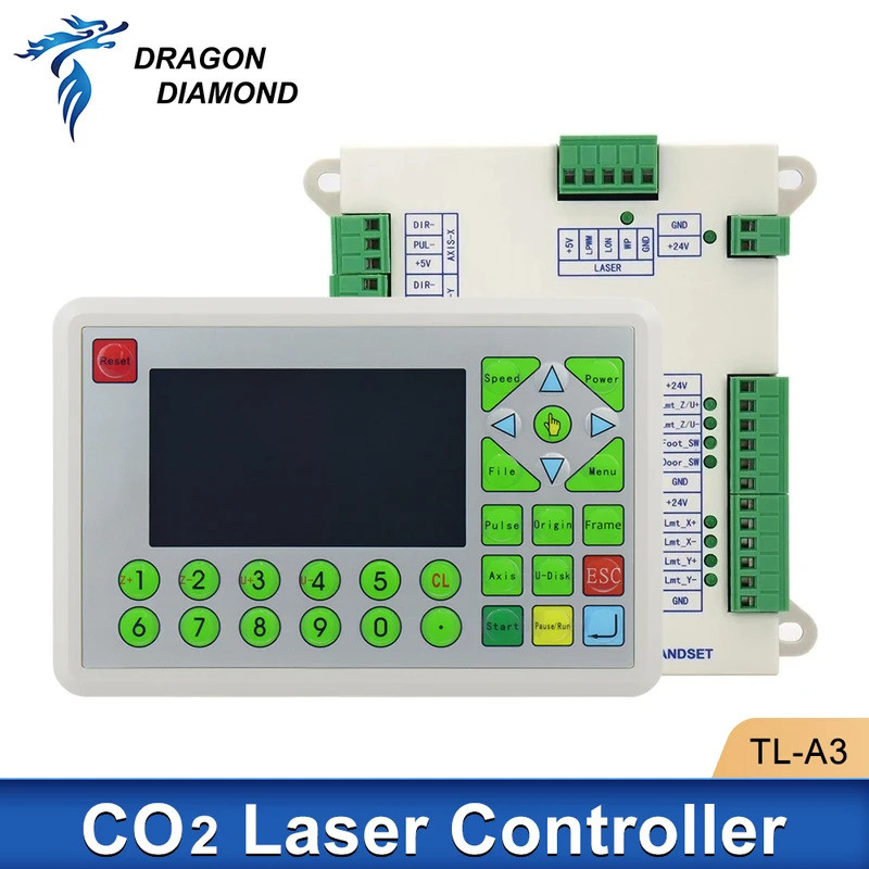 อุตสาหกรรม Original Laser Controller ระบบ TL-A3 TL-A4 TL-A1 สําหรับ Co2 เลเซอร์แกะสลักเครื่องตัดเปลี
