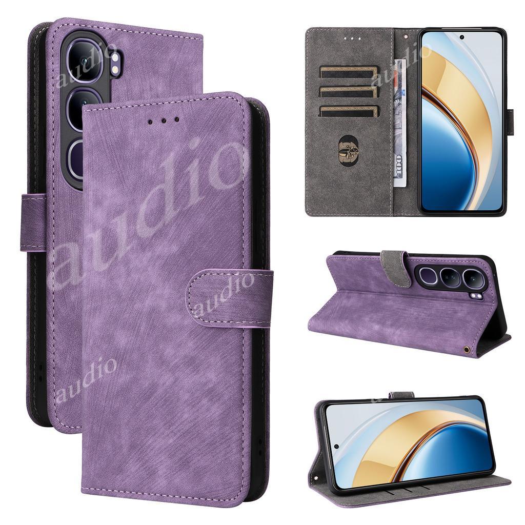 Vivo Y31s 5G 2026 เคสโทรศัพท์หนังสําหรับVivo Y31s Y31S y31s VivoY31s 5G 2026 Magnetic Bracketปลอกกัน