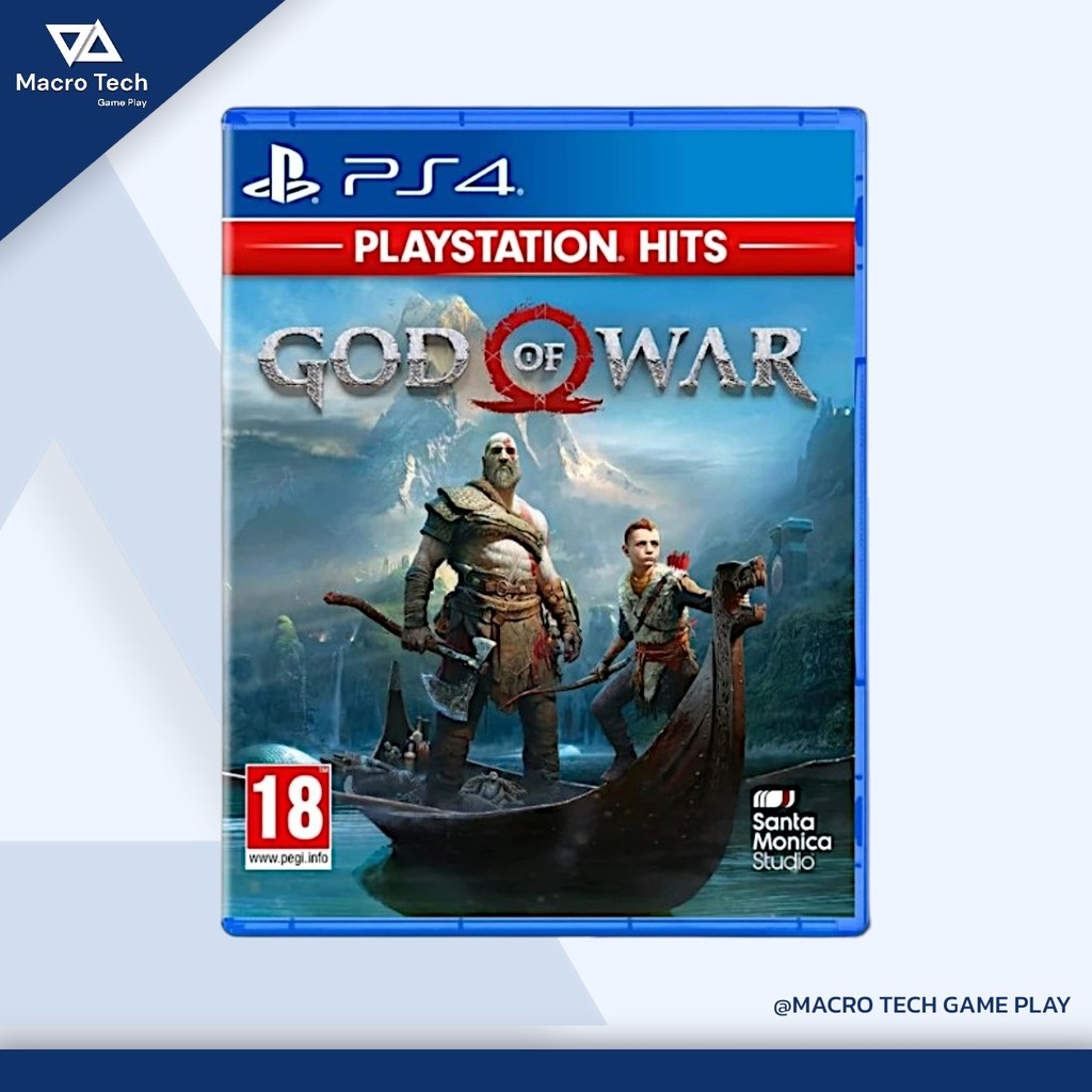 แผ่นเกม PS4 : God of War 4 [R2/EU] [มือ1] สินค้าพร้อมส่ง [God of war 4 PS4]