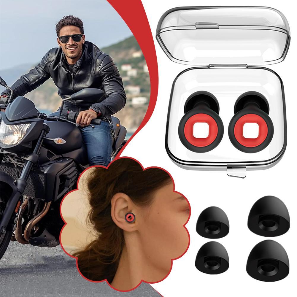 ปลั๊กอุดหูป้องกัน Immersive Dual-ring Pickup Sleep ที่อุดหูนักเรียนและเด็ก Self-study Anti-sound ฉนวนกันความร้อนและที่อุดหูลดเสียงรบกวน