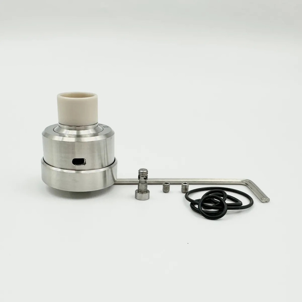 Seiko Crown P22 RDA วัสดุโลหะผสมไททาเนียมพร้อมสกรูคอลัมน์ด้านล่างพร้อมแหวนตกแต่งหัวหัวแร้งไฟฟ้าสไตล์
