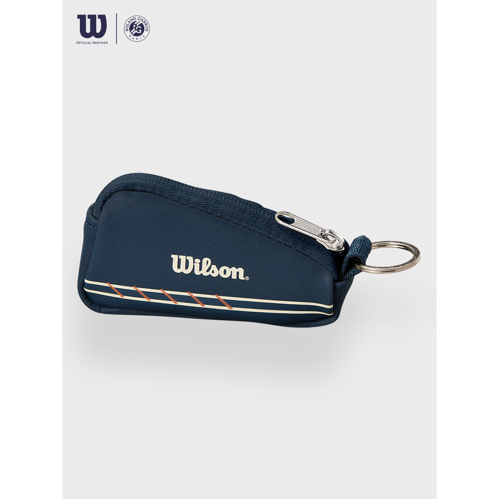 Wilson Official Orange White Mini Key Case Tennis