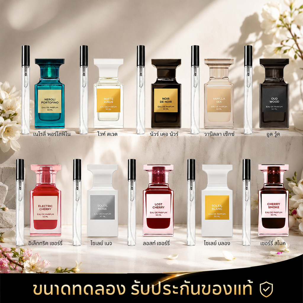 น้ำหอมพกพา10ML Soleil Neige/ Lost Cherry/ White Suede น้ําหอม unisex