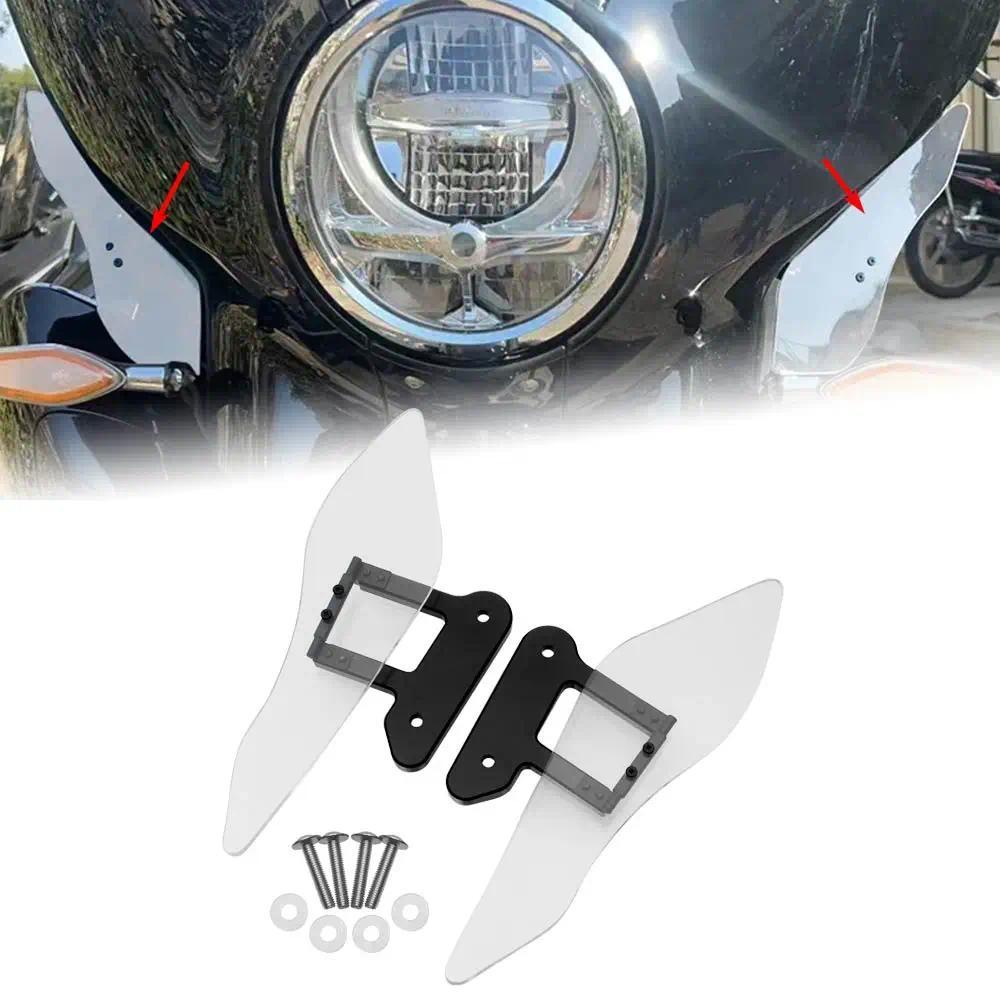 AF สำหรับ BMW R18 B R18B Bagger R18 Transcontinental 2021-2026 ชุดบังลมข้างรถมอเตอร์ไซค์แบบใส 2 ชิ้น