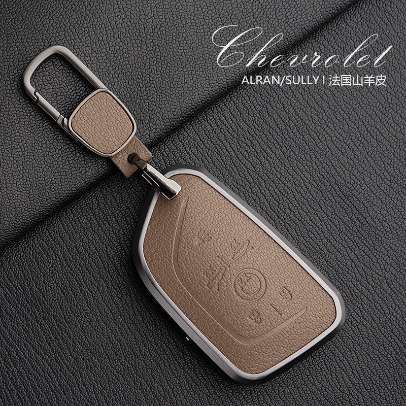 Corvette Key Cover c8 coupe สไตล์ใหม่ c7 Chevrolet ZR1 Corvette Z06 ของแท้หนังกระเป๋าหัวเข็มขัด