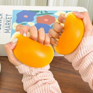 [Nice Home] PU จําลองขนมปังบีบของเล่น Super Soft Stress-relief - อาหารปลอม Sensory ของเล่นมือหยิกฟื้นตัวช้า [Lell Living]