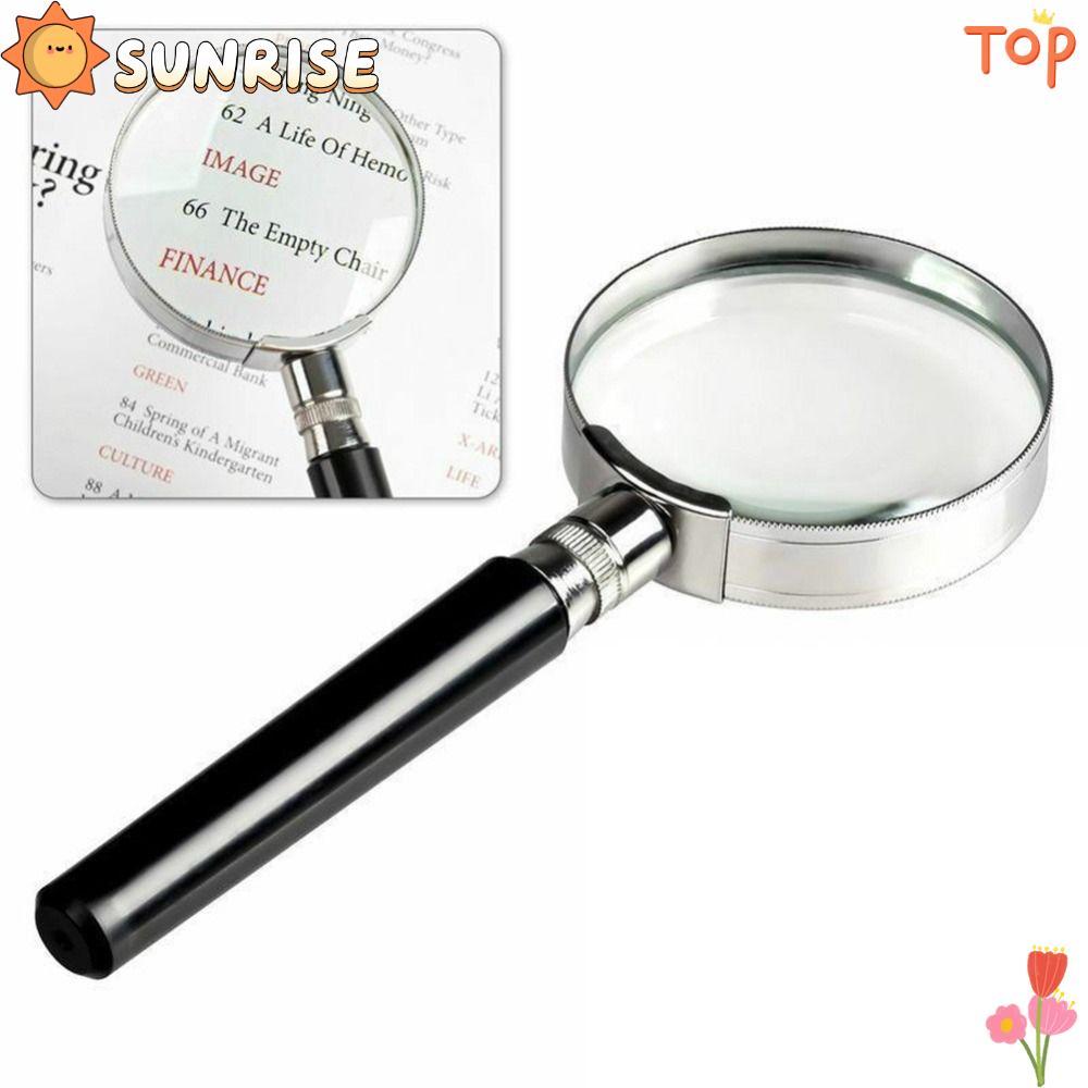 SUNRISE แว่นขยายอ่านหนังสือ, HD การสํารวจวิทยาศาสตร์แว่นขยายแบบใช้มือถือ, กระจกออปติคอลระดับมืออาชีพ