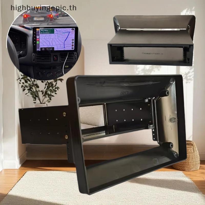 HETH 1DIN ถึง 9 นิ้ว Universal Single Din รถวิทยุสเตอริโอ Fascia หน้าจอสัมผัสแผงนําทางการปรับเปลี่ยน