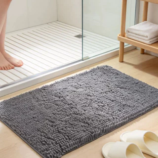 พรมปูพื้น พรมเช็ดเท้าห้องน้ำ 40*60CM มีกันลื่น พรมห้องน้ำ รุ่นนี้ซับน้ำดีมาก
