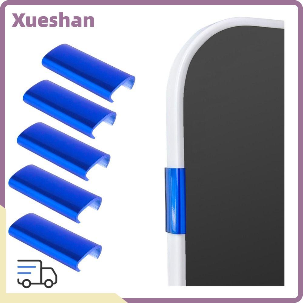 XUEXII Pickleball Paddle Edge Protector, Fit สําหรับ 16 มม. Shock Absorption Edge Protector คลิป,พรีเมี่ยมตกแต่งสีสันน้ําหนักบล็อกหัวเข็มขัดเปลี่ยนอุปกรณ์ประสิทธิภาพ