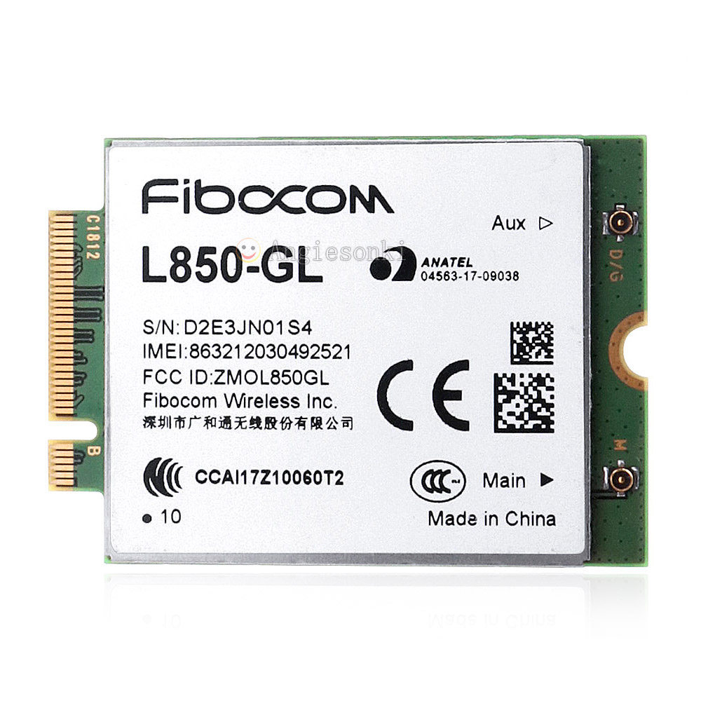 DELL L850-GL DW5820e XMM7360 WWAN LTE-A 4G โมดูล 450Mbps Full Netcom