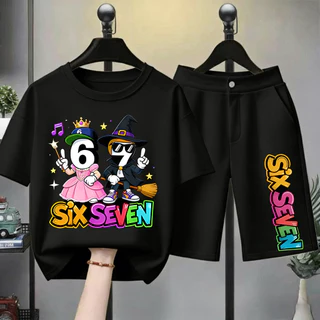 【จัดส่งไทย】2ชิ้น TM KIDS CODชิ้น ผ้าฝ้าย ชุดเด็กผู้ชายสุดแฟชั่น เสื้อผ้าและกางเกง ชุด 2 ชิ้นสำหรับหนูน้อย 67 คุณภาพสูง