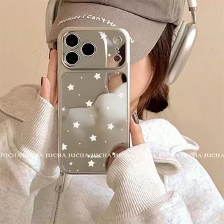 Mirror Phone Case Instant Switch to stars Mirror Case เข้ากันได้กับ Samsung S26 25 24 PLUS ULTRA S series m33
