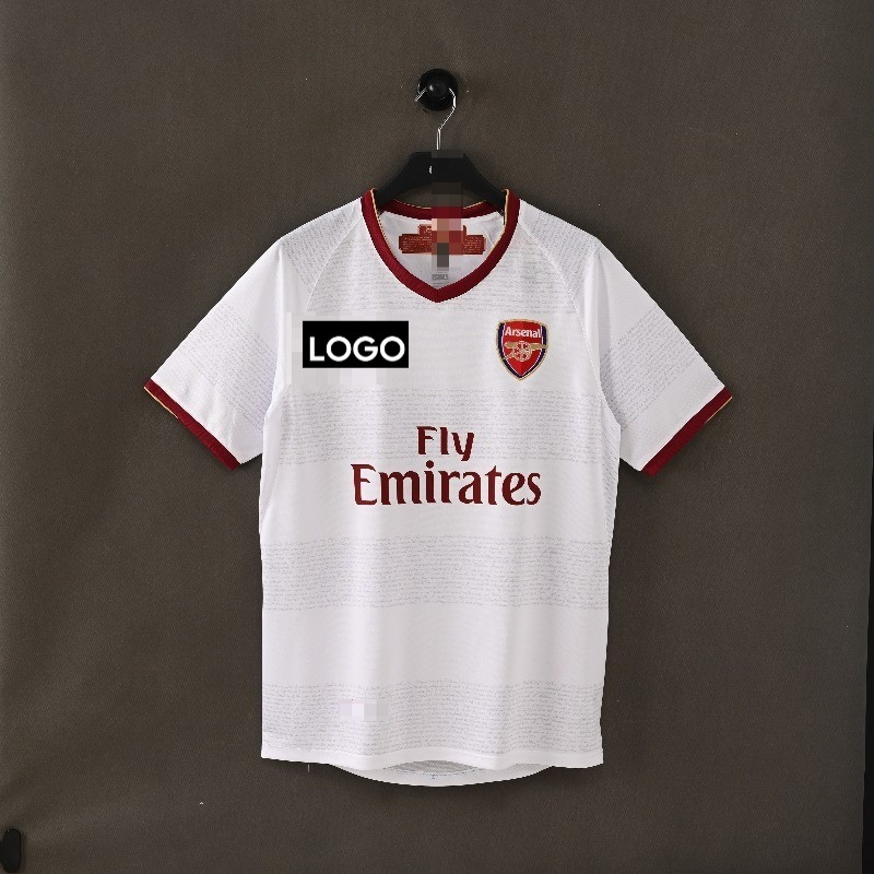 Retro 07-08 Arsenal away เสื้อฟุตบอลแขนสั้น